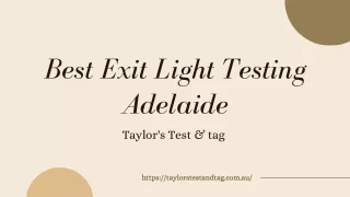 Test and Tag Adelaide | Taylor's Test & tag