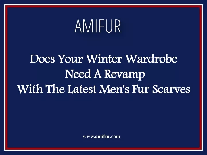does your winter wardrobe need a revamp with