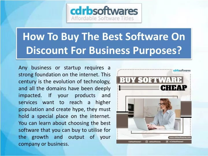 how to buy the best software on discount