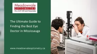 The Ultimate Guide to Finding the Best Eye Doctor in Mississauga
