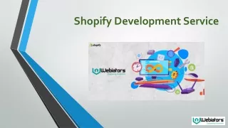 shopify development service