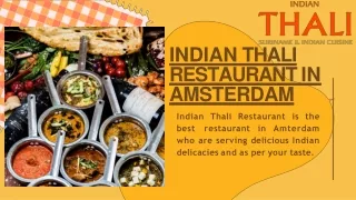 indian thali restaurant in amsterdam