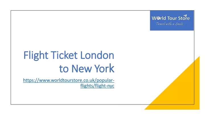 how much is flight ticket from london to new york