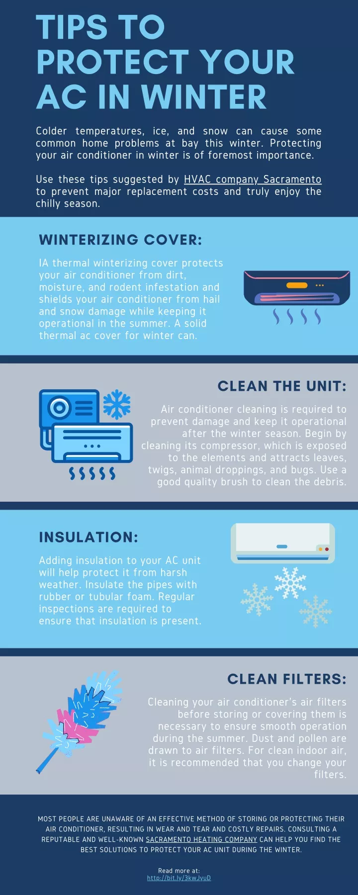 tips to protect your ac in winter