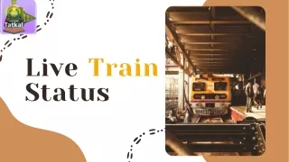 Get Instant Live Train Running Status Updates!