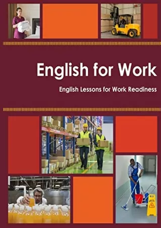 (PDF/DOWNLOAD) English for Work