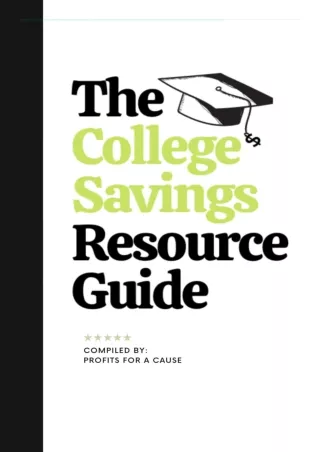 $PDF$/READ/DOWNLOAD The College Savings Resource Guide: How to Save on College f