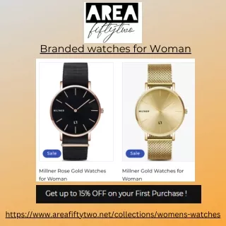 Choose Branded Watches For woman Online