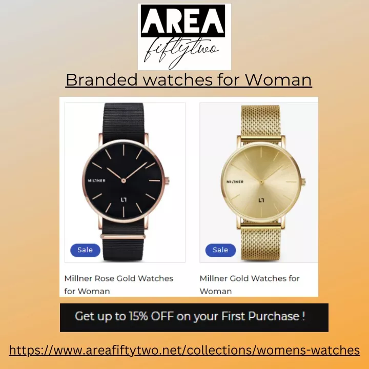 branded watches for woman