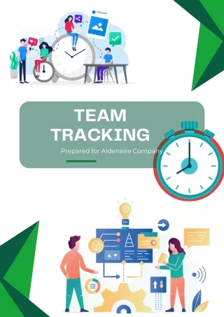 team tracking prepared for aldenaire company
