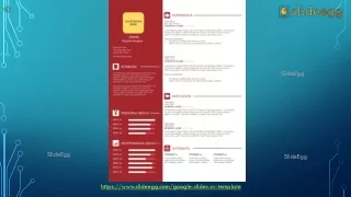 https www slideegg com google slides cv template