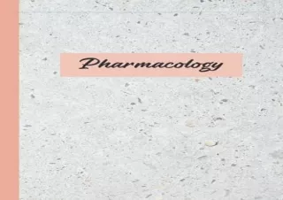 ePDF] eBooks Pharmacology Template Study Guide Nursing School: 200 Template page