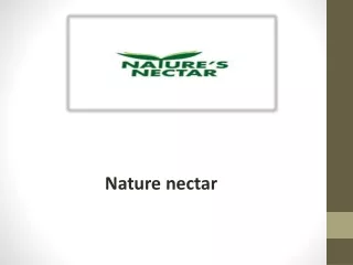 nature nectar