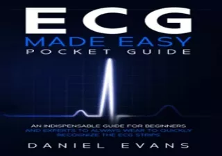 [MOBI] eBook ECG Made Easy Pocket Guide: An Indispensable Guide for Beginners an