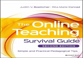 [READ PDF] Online Teaching Survival Guide 2E android