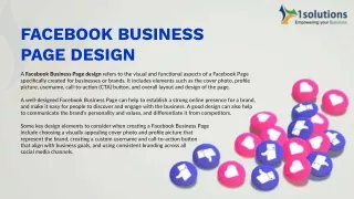 Facebook Business Page Design
