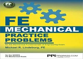 [READ PDF] PPI FE Mechanical Practice Problems – Comprehensive Practice for the