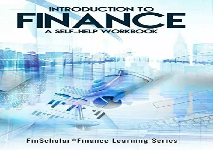 pdf book introduction to finance a self help