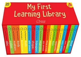 download My First Complete Learning Library: Boxset of 20 Board Books for Kids i