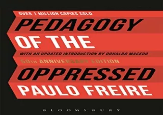 download Pedagogy of the Oppressed: 50th Anniversary Edition kindle