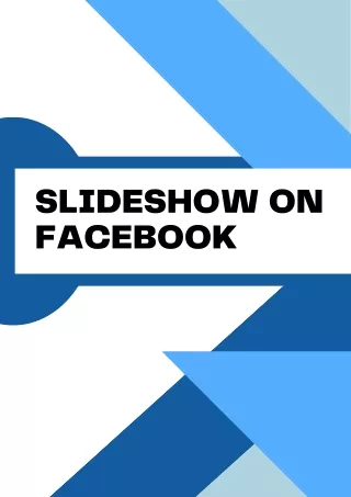 slideshow on facebook