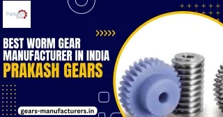 Best Worm Gear Manufacturer  In India | Prakash Gears