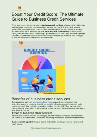 business credit services