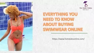 EVERYTHING YOU NEED TO KNOW ABOUT BUYING SWIMWEAR ONLINE