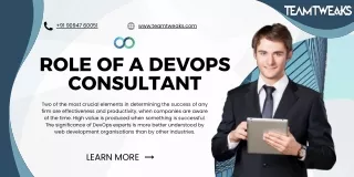 Role Of a DevOps Consultant