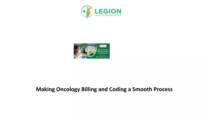 making oncology billing and coding a smooth