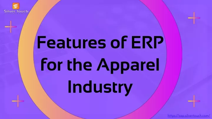 features of erp for the apparel industry