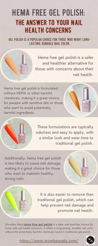 Hema Free Gel Polish- The Answer to Your Nail Health Concerns