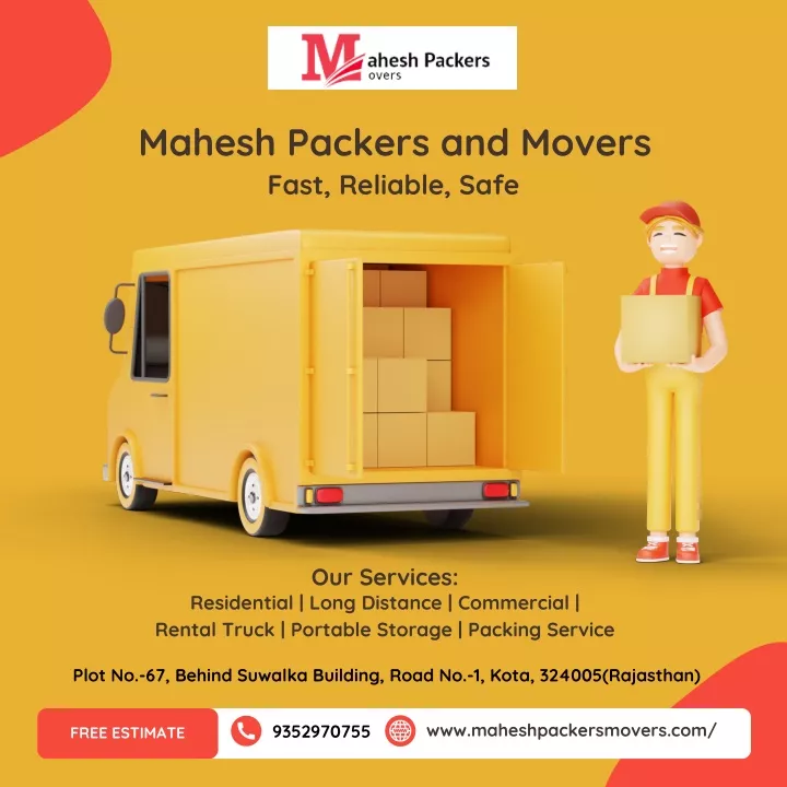 mahesh packers and movers fast reliable safe