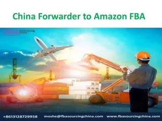 China forwarder to Amazon FBA