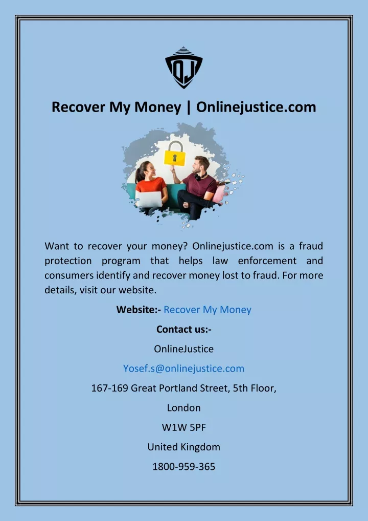 recover my money onlinejustice com