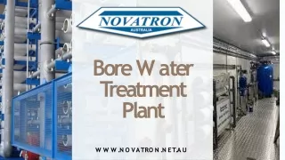 Bore Water Treatment Plant (1)
