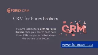 CRM for Forex Brokers