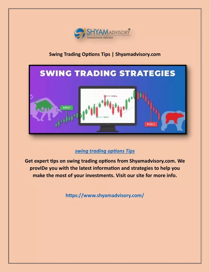 swing trading options tips shyamadvisory com