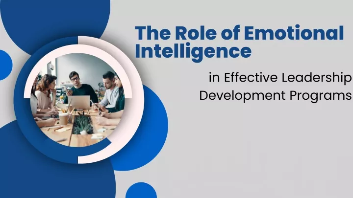 the role of emotional intelligence