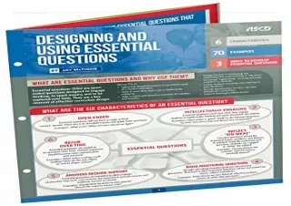 [READ PDF] Designing and Using Essential Questions (Quick Reference Guide) full