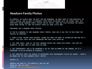 newborn family photos