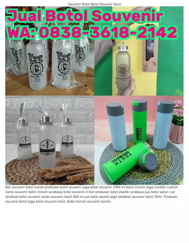 Ppt Ö8ᣮ8ᣮϬ18ᒿ1Ꮞᒿ Wa Botol Souvenir Orang Dewasa Botol Souvenir 5000 Ml Powerpoint 3801