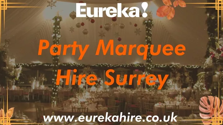 party marquee hire surrey