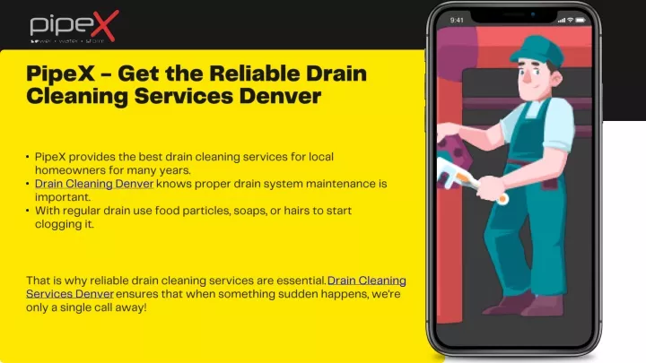 pipex get the reliable drain cleaning services
