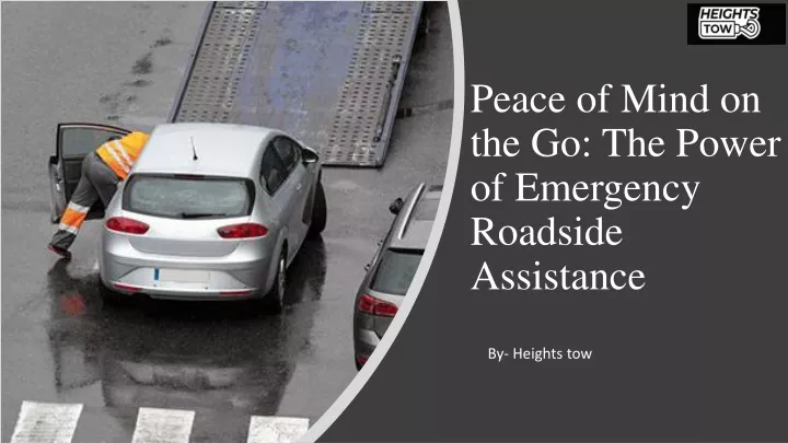 peace of mind on the go the power of emergency roadside assistance