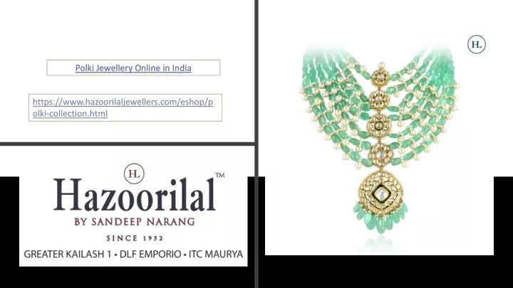 polki jewellery online in india
