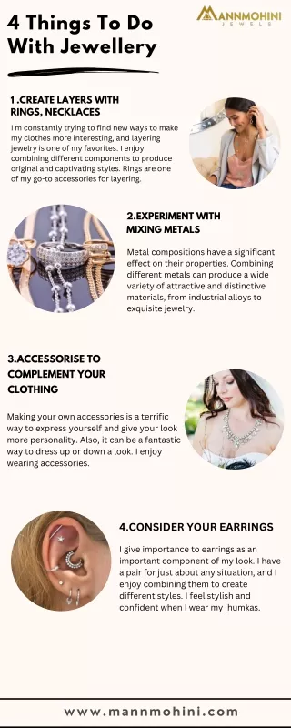 4 Things To Do With Jewellery