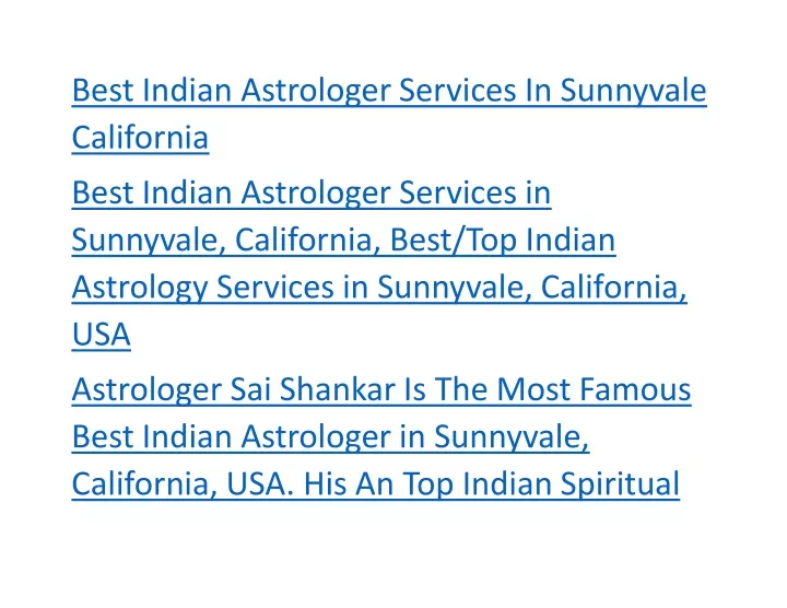 best indian astrologer services in sunnyvale