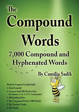 (PDF/DOWNLOAD) The Compound Words