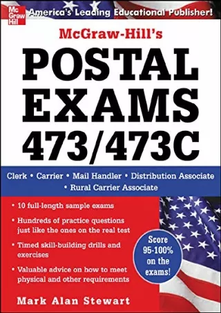 PDF/READ McGraw-Hill's Postal Exams: Exam No. 473/473C (Test Prep)